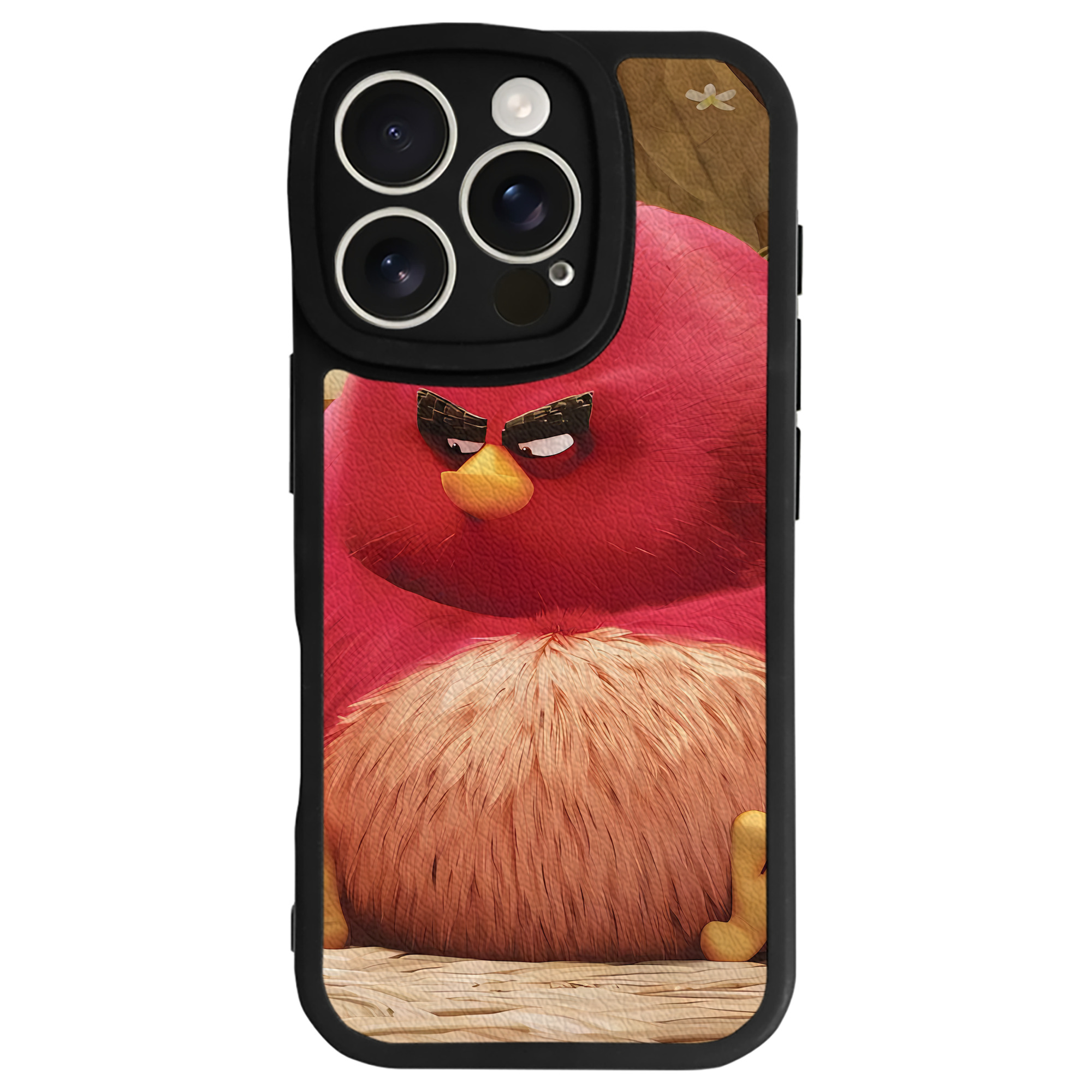 （画像用） Angry Birds アングリーバード 【iPhone 16シリーズ対応】シリコンスマホケース（レザー調） 材質：シリコン
